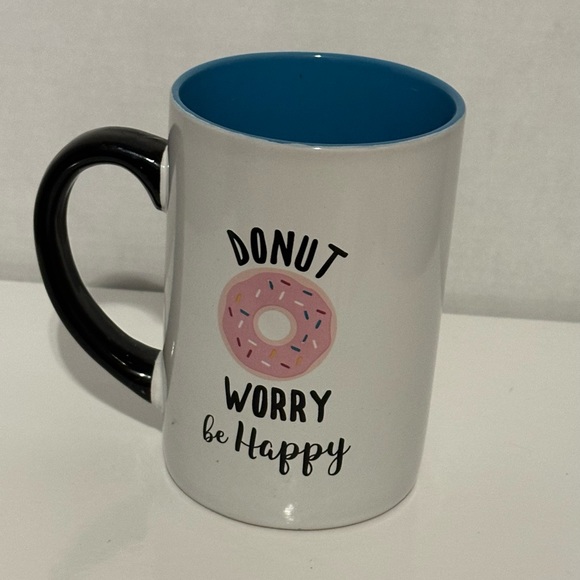 Donut Worry Be Happy  Coffee Mug - Picture 3 of 6
